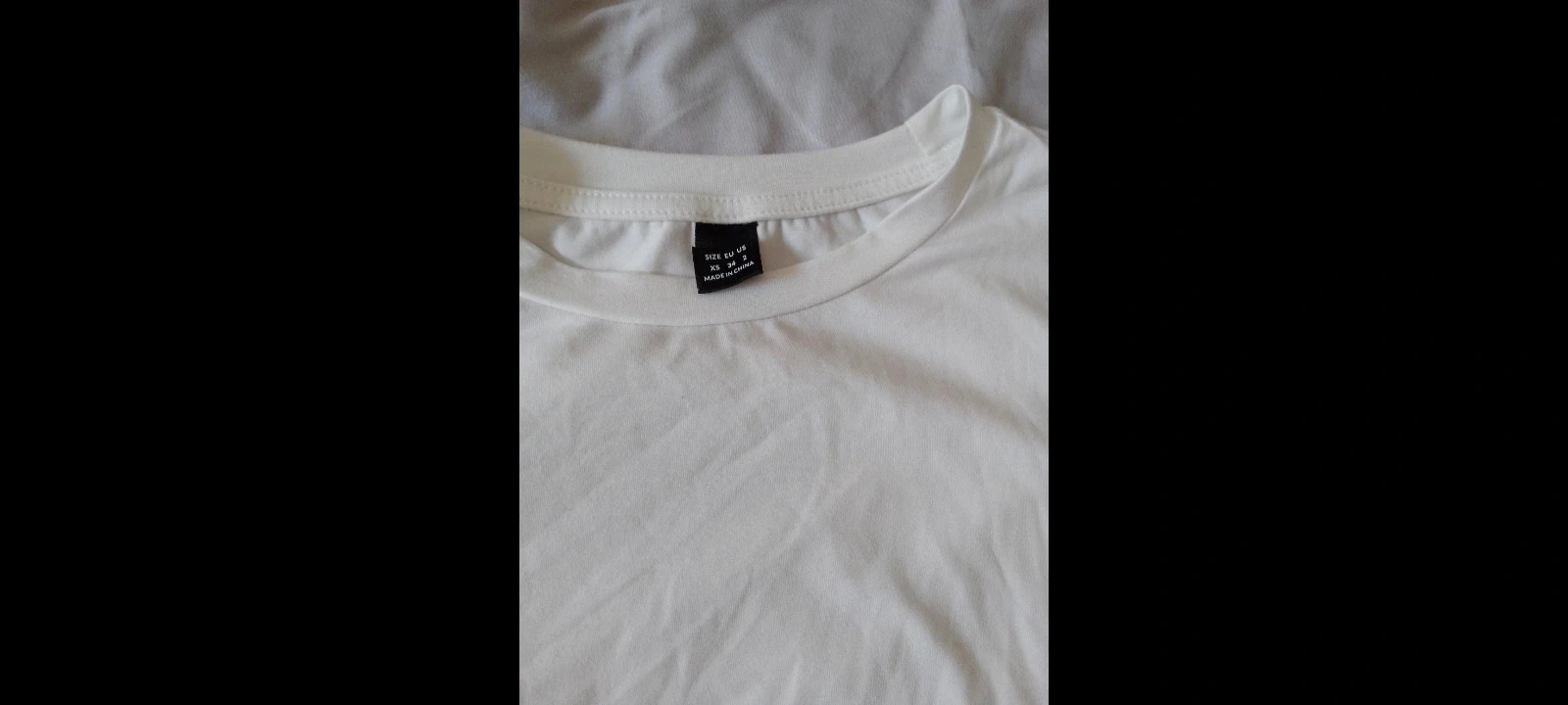 Tee shirt manche longues blanc xs – photo 3
